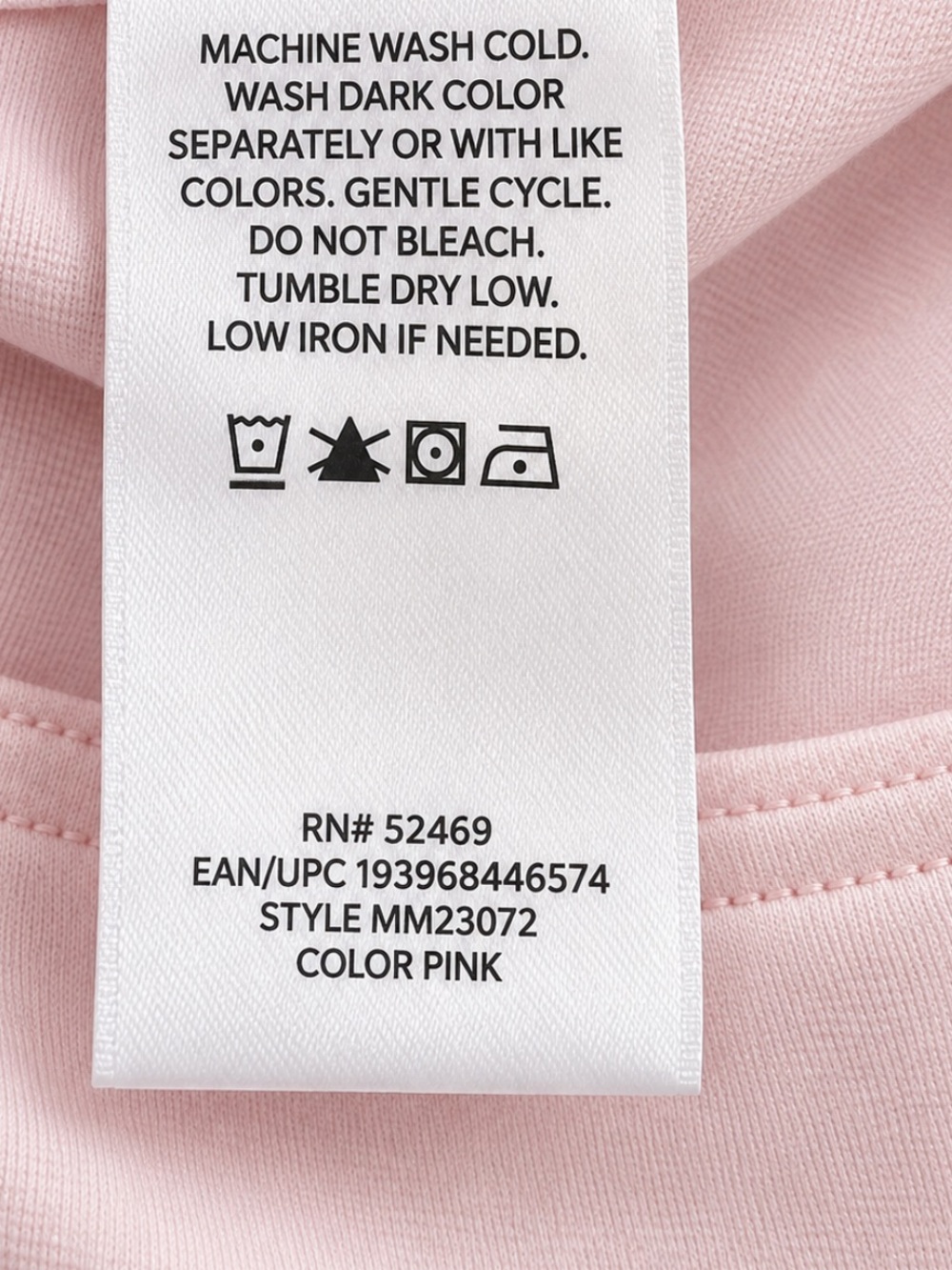 MEMBERS MARK WOMENS Short Sleeve Knit Pajama/Lounge Short Set/Pink/Pockets 😍 - Picture 4 of 6